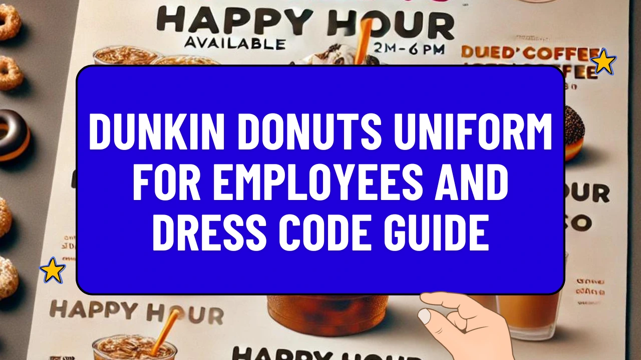 Dunkin Donuts Uniform for Employees